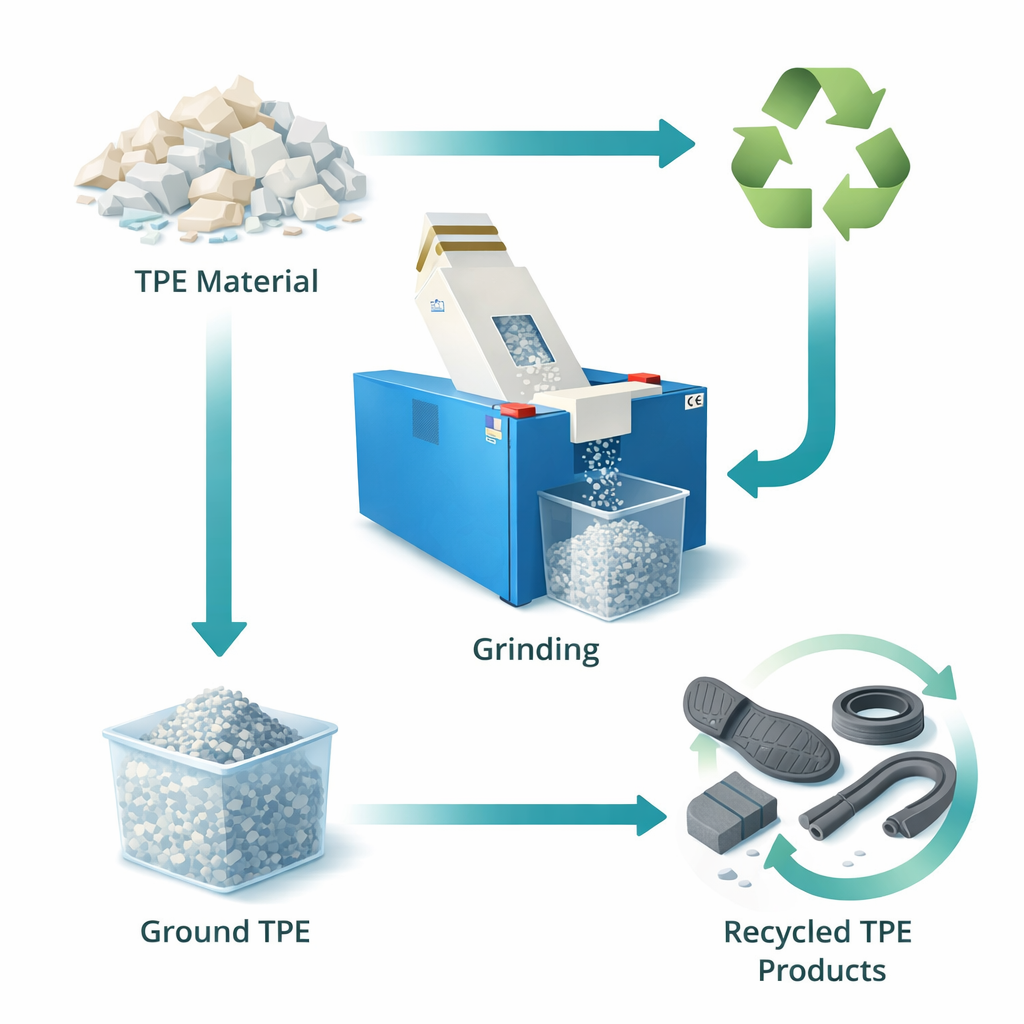 Mechanische recyclage bij URCA